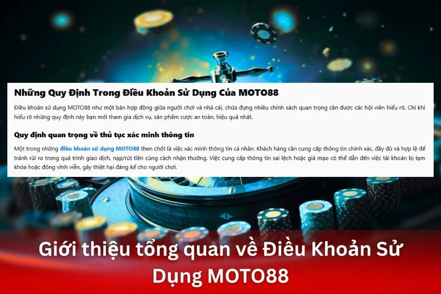 Giới thiệu tổng quan về Điều Khoản Sử Dụng MOTO88
